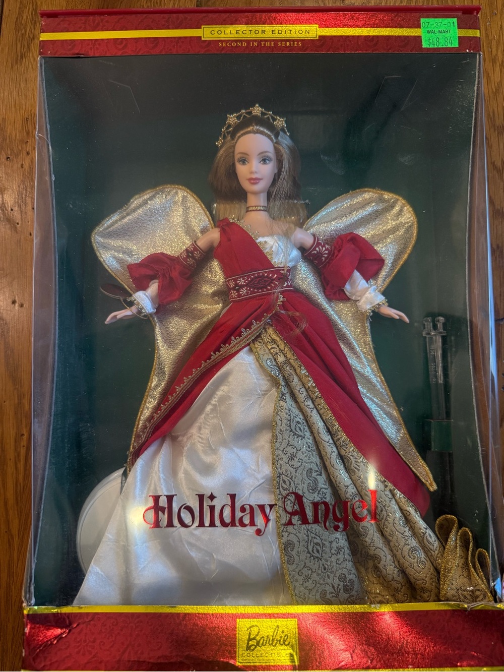 Barbie Holiday Angel Doll - Red, Gold & White